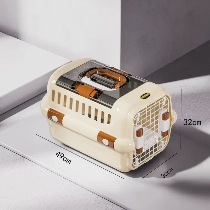 Nouveau Sac de Transport pour Chat 2025 Approuvé par les Compagnies Aériennes, Sac de Transport Port