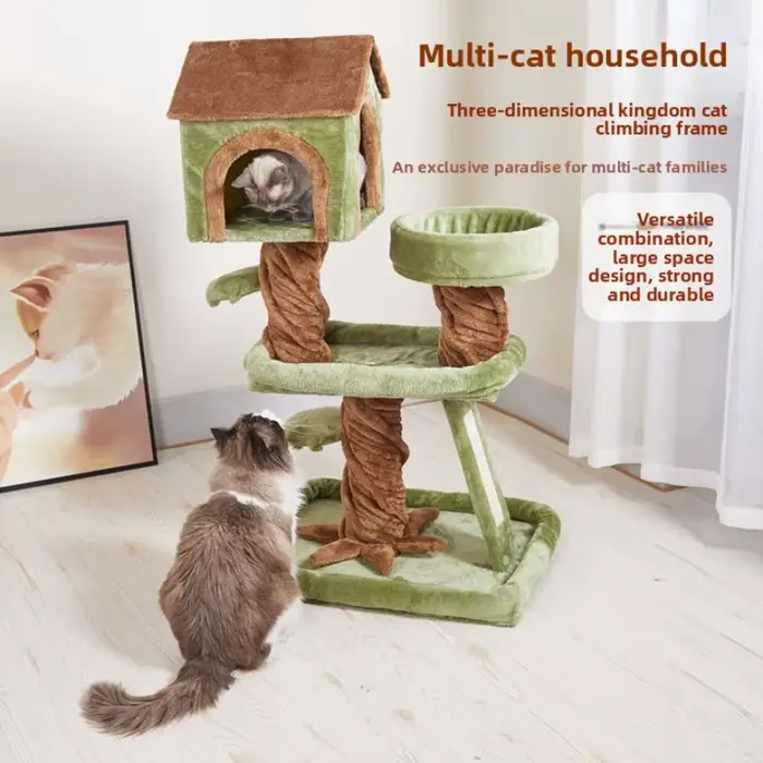 Arbre à chat de luxe de 41 pouces