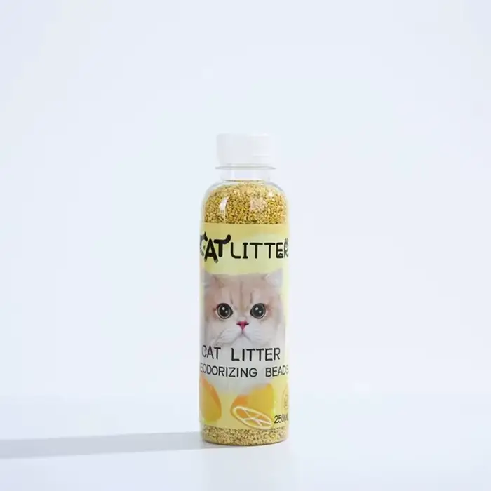 Perles désodorisantes pour litière de chat, parfum confortable, désodorisation purement naturelle, n