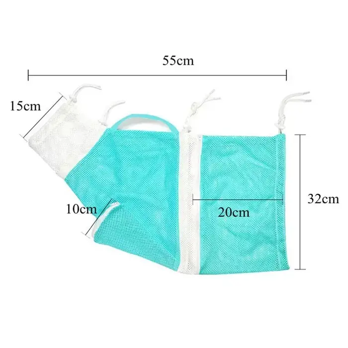 Sac de douche de toilettage pour chat, sacs en maille de lavage en Polyester, sac de retenue réglabl
