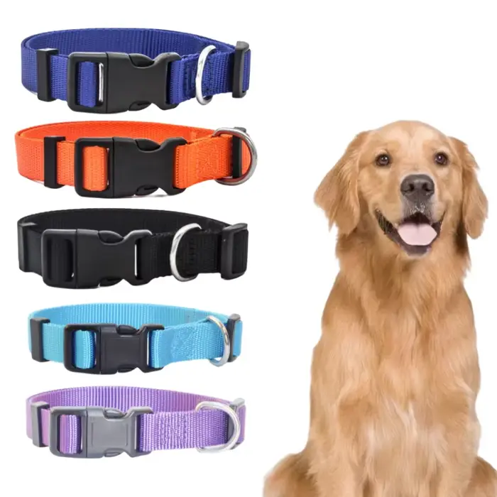 Colliers réglables en Nylon pour chiot et chaton, bande de cou solide et Durable, adaptés aux chats