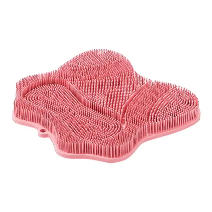 Brosse à gratter pour chat à ventouses, coussin de massage doux antidérapant pour animaux de compagn