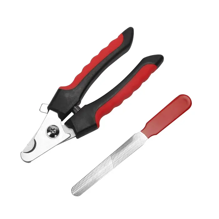 Coupe-ongles pour animaux de compagnie, en acier inoxydable, pour chien et chat, ciseaux pour chien,