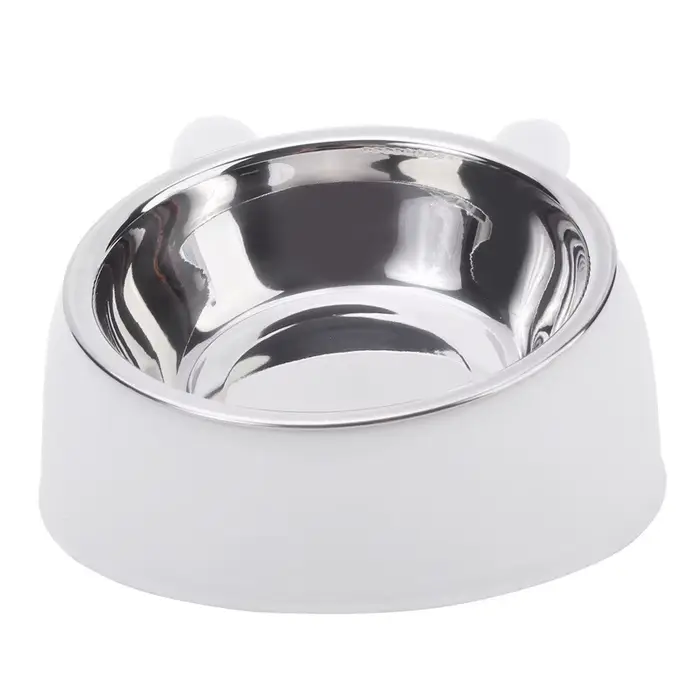 Bol pour chat incliné créatif et adorable, gamelles d'alimentation pour chatons et chiots, abreuvoir