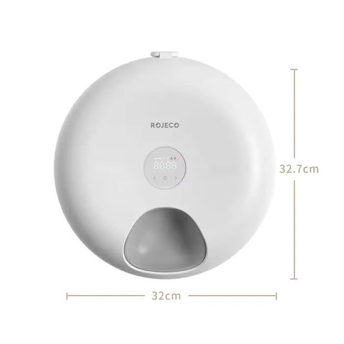 ROJECO 6 repas mangeoire automatique pour animaux de compagnie distributeur de nourriture pour chat 