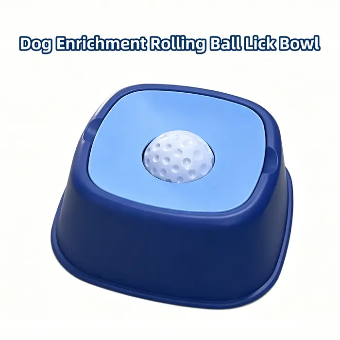 Gamelle à bille roulante anti-gonflement et antidérapante pour chiens et chats de petite et moyenne 