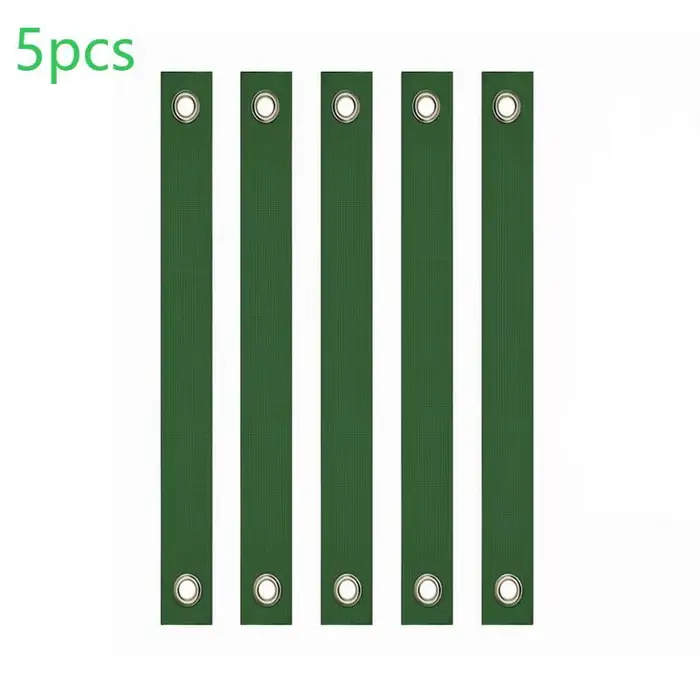 Sangles de support d'arbres en nylon résistantes à l'usure, avec œillets métalliques renforcés, pour