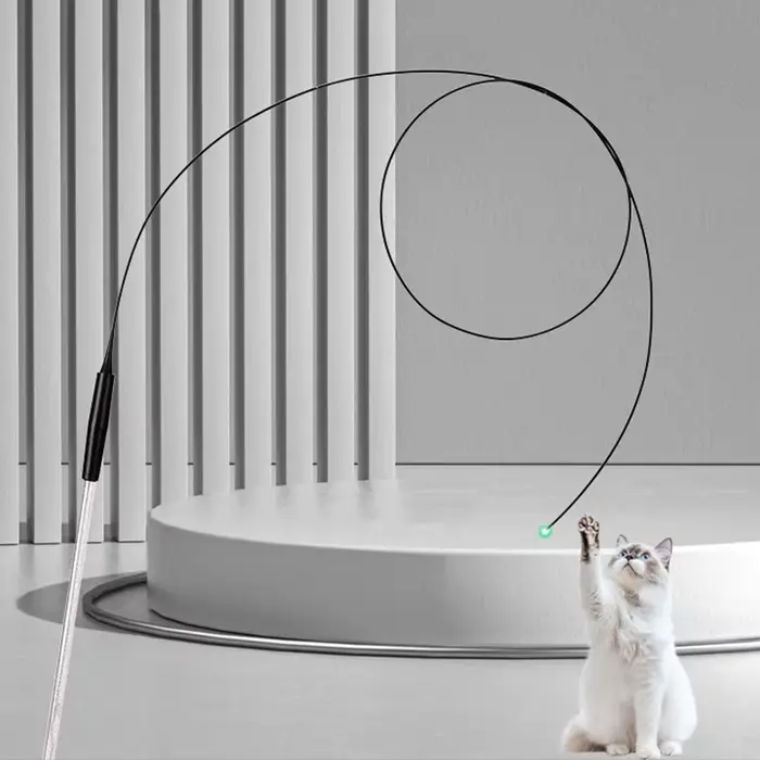 Baguette interactive LED pour chat