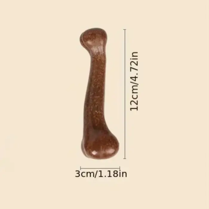 Jouet à mâcher durable pour chien au goût de bœuf, jouet interactif pour chien en forme d'os, jouet 