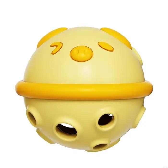 Boule distributrice friandises régulable pour chats, jouet à mâcher interactif pour soulager l'ennui