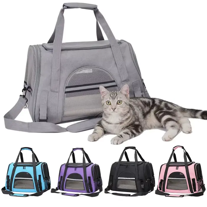 Sacs de Transport pour chiens portables à côtés souples