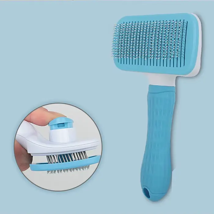 Brosse de toilettage pour animaux de compagnie, peigne pour chien et chat, auto-livres, épilateur po