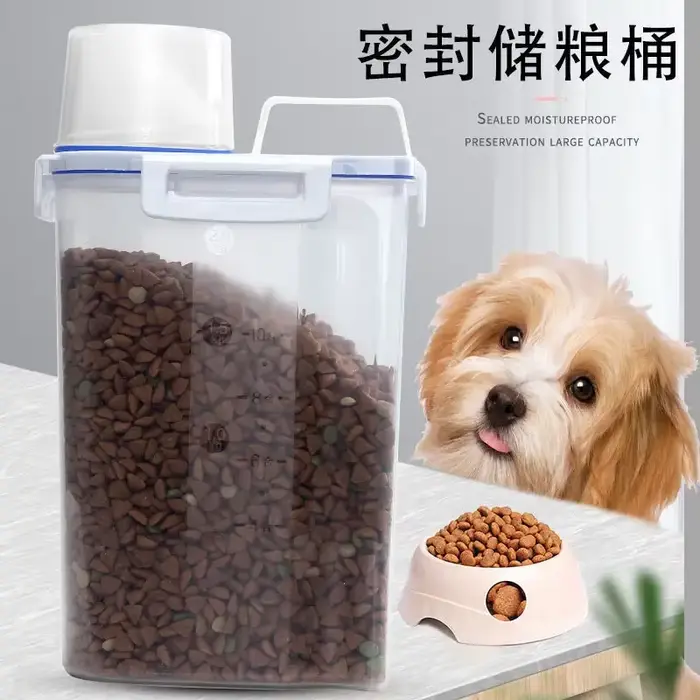 Conteneur de stockage de nourriture pour chat et chien