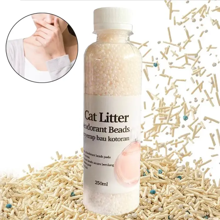 Désodorisant pour litière pour chat, purificateur d'air, bac à litière pour chat, élimine les odeurs