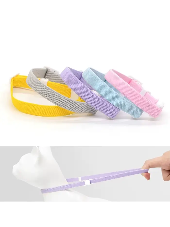 Collier de sécurité mignon pour chat, colliers élastiques extensibles, collier pour chaton léger à l