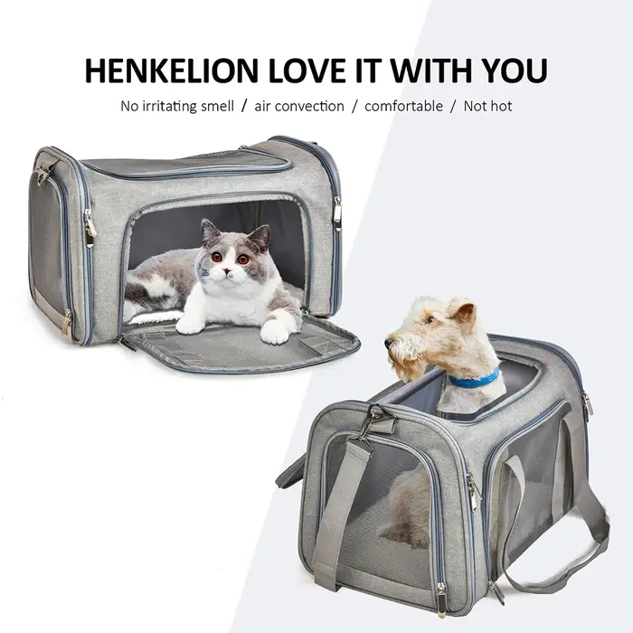 Sac de Transport pour chiens, sac à dos latéral souple, porte-animaux de compagnie, sacs de voyage p