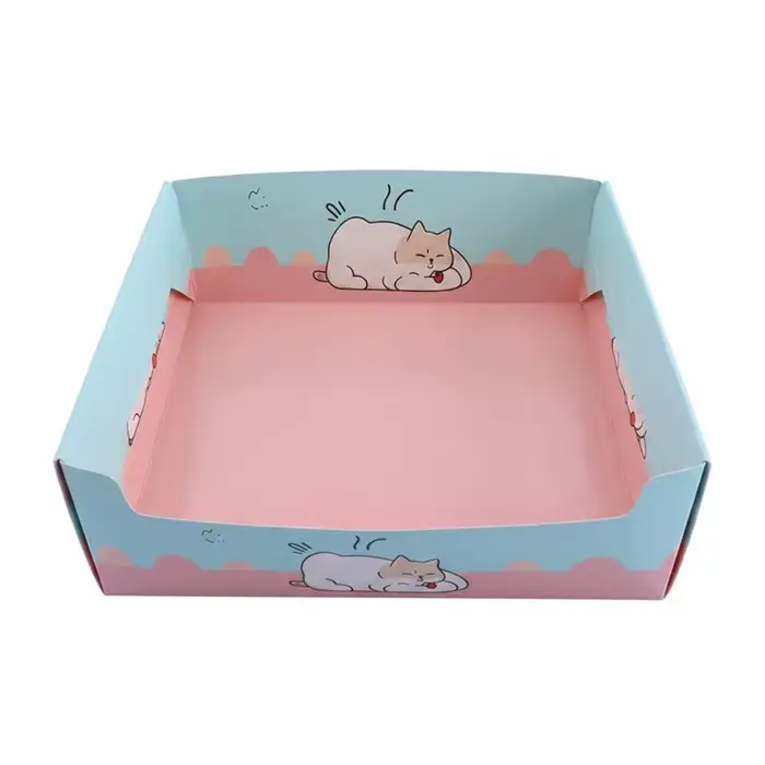 Bac à litière jetable pour chat, pliable, portable, pour voyage, pour intérieur et extérieur, access