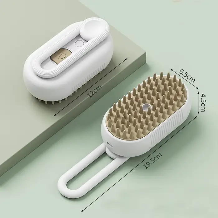 Brosse à poils pour chat, brosse à vapeur pour chat, brosse de nettoyage électrique, gant pour chien
