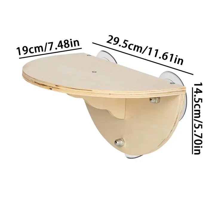 Plateforme de fenêtre pour chat, gain de place, siège de fenêtre pour chaton, étagère de fenêtre en 