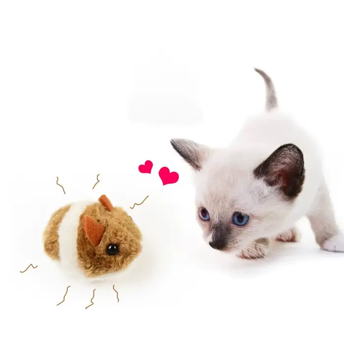 Souris mignonne pour chat, fournitures pour chat, jouet en peluche, mouvement à secouer, souris, cha