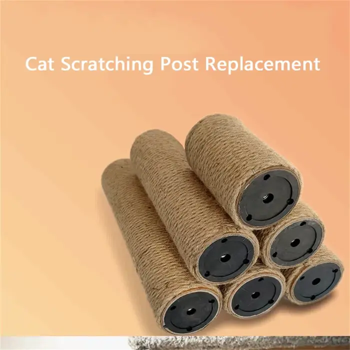 Tour d'arbre d'escalade pour chat, accessoires de remplacement, jouets pour animaux de compagnie, poteaux à gratter, piliers en Tube de papier dur avec cordes en Sisal, bricolage