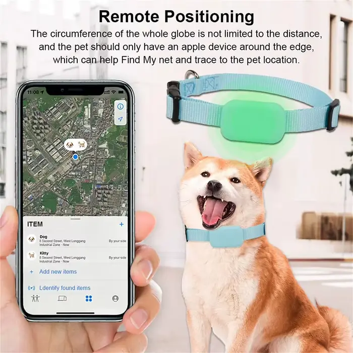 Traqueur GPS pour animaux de compagnie étanche-localisateur de chien et de chat
