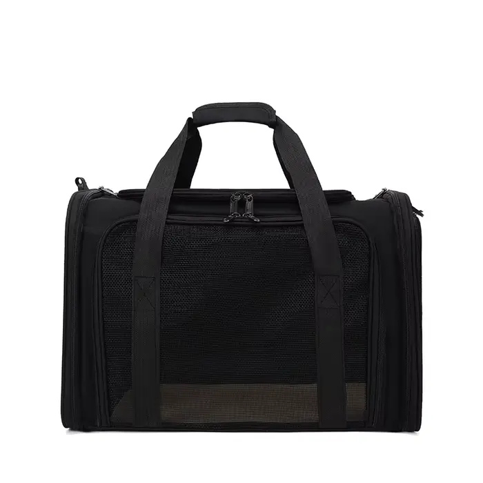 Sac de Transport pour chat, sac à dos latéral souple, sacs de voyage pour animaux de compagnie, Tran