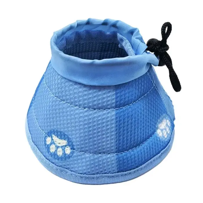 Collier de protection réglable Anti-morsure pour animaux de compagnie, pratique, doux, cône de cou d