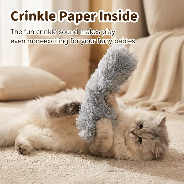 Lot de 3 jouets pour chat : coussinets à herbe à chat