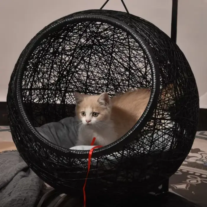 Hamac semi-fermé pour chat