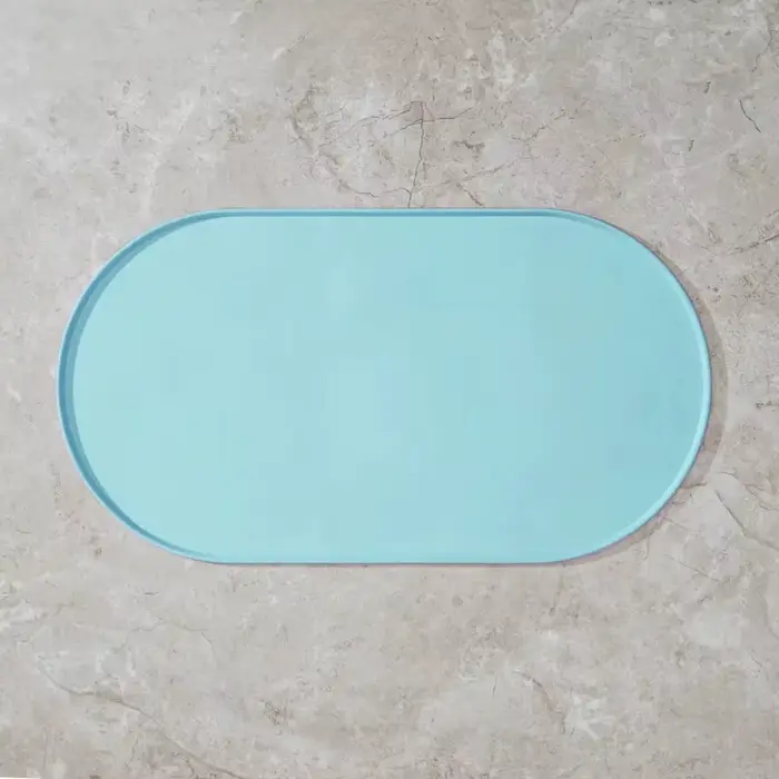 Tapis pour nourriture pour animaux de compagnie compatible avec les gamelles pour chats/chiens, tapi