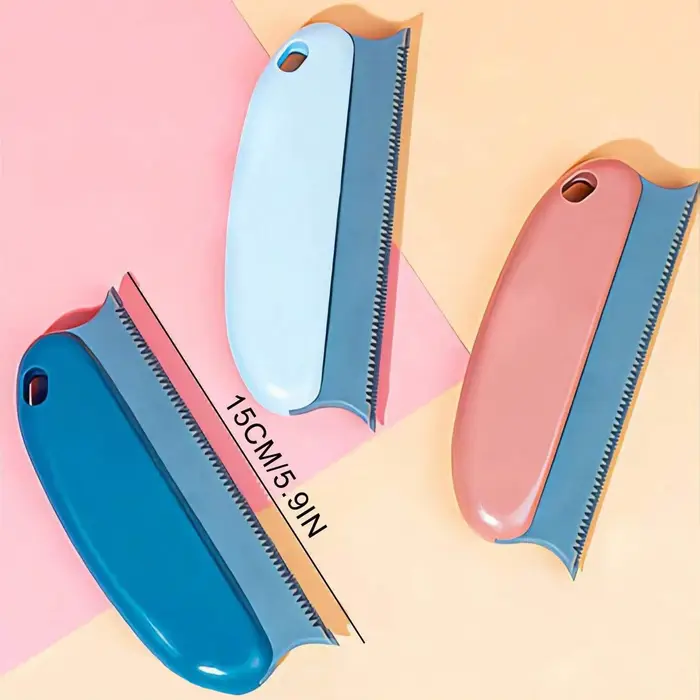 Brosse efficace pour enlever les poils d'animaux pour chats et chiens - Élimine en douceur la laine