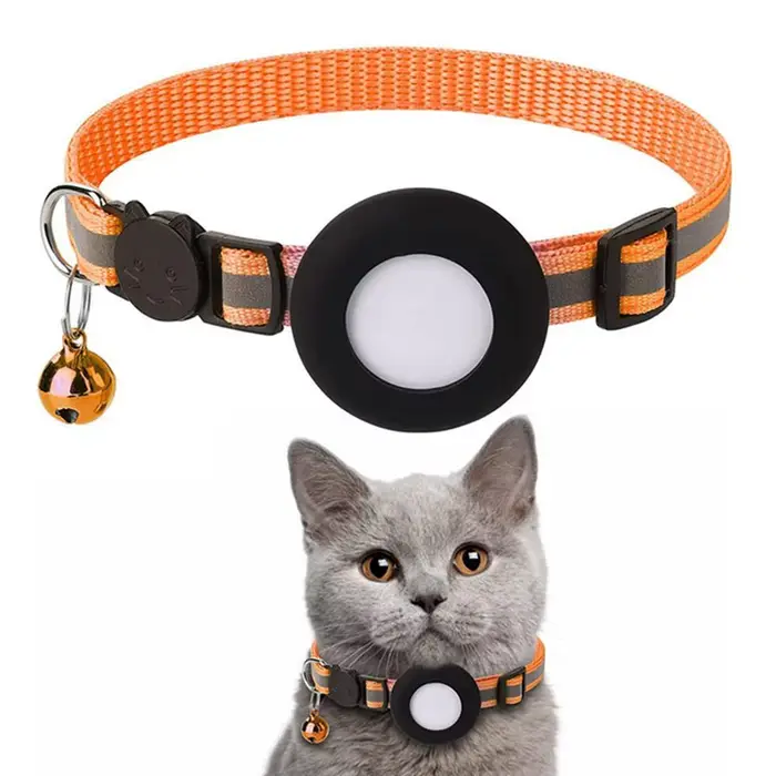 Étui de protection anti-perte avec clochette pour animal de compagnie