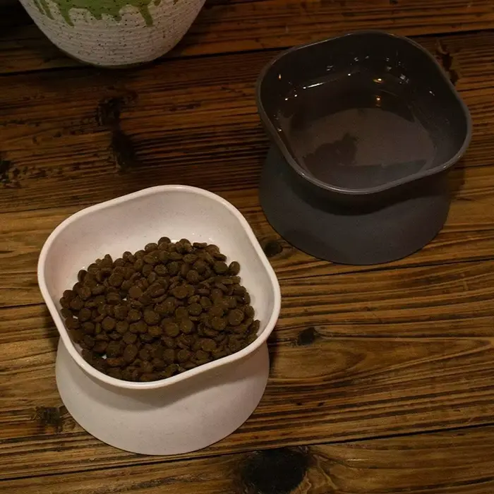 Gamelle d'eau pour chat inclinée et surélevée