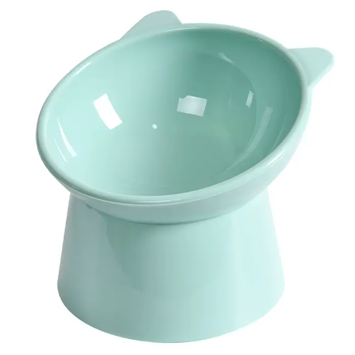 Bol incliné pour nourriture pour chat, bol surélevé pour chat, plat ergonomique pour nourriture pour