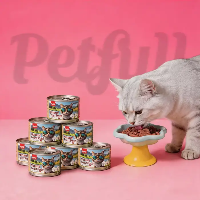 Nourriture humide pour chats et chiens Petfull