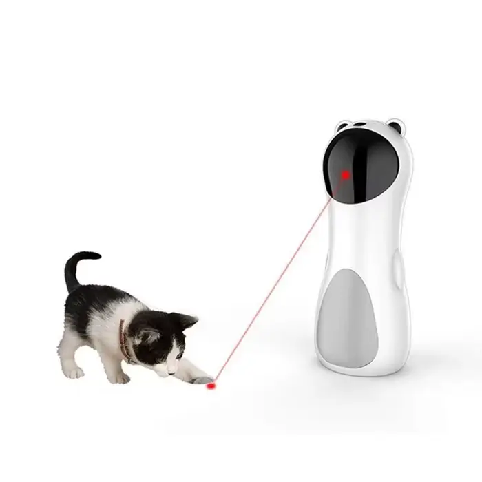 Jouet Laser automatique pour chat, avec Laser rotatif et minuterie intelligente, Mode de jeu interac