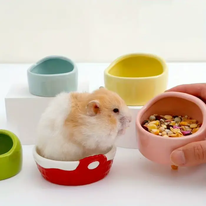 Gamelle anti-évasion pour petits animaux : hamster
