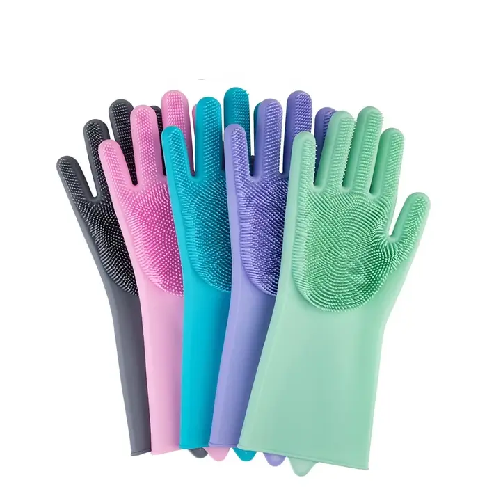 Gants de nettoyage de toilettage pour animaux de compagnie, pour chien et chat, shampoing de bain, é