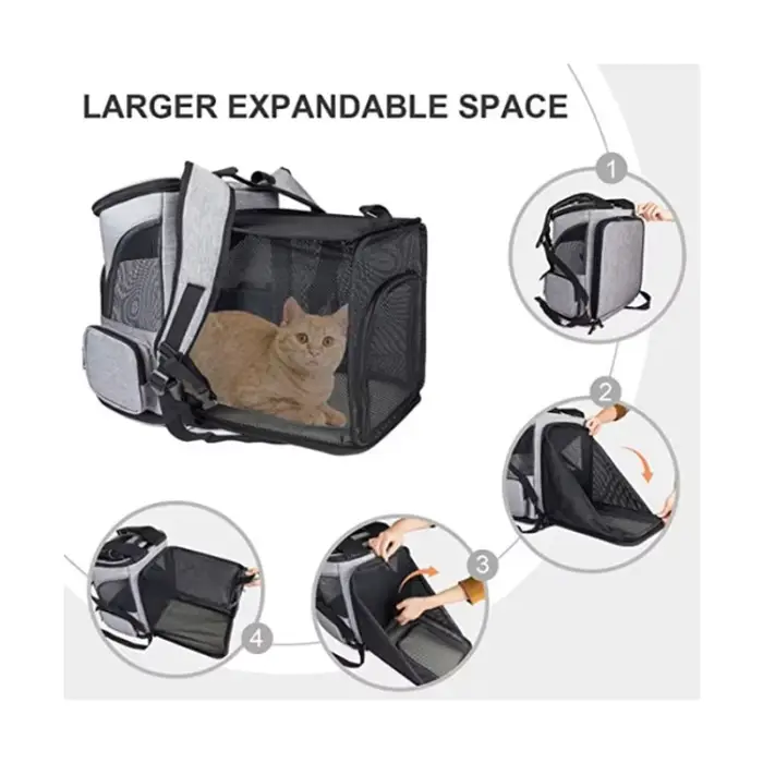 Sac à dos de Transport respirant pour animaux de compagnie