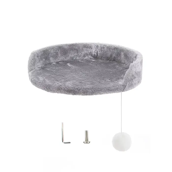 Plateforme de remplacement pour arbre à chat en peluche douce de 35 cm, accessoires universels pour 