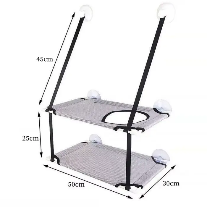 Hamac pour chat, lit de fenêtre, chaton, siège ensoleillé, lits suspendus, canapé pour chat, tunnels