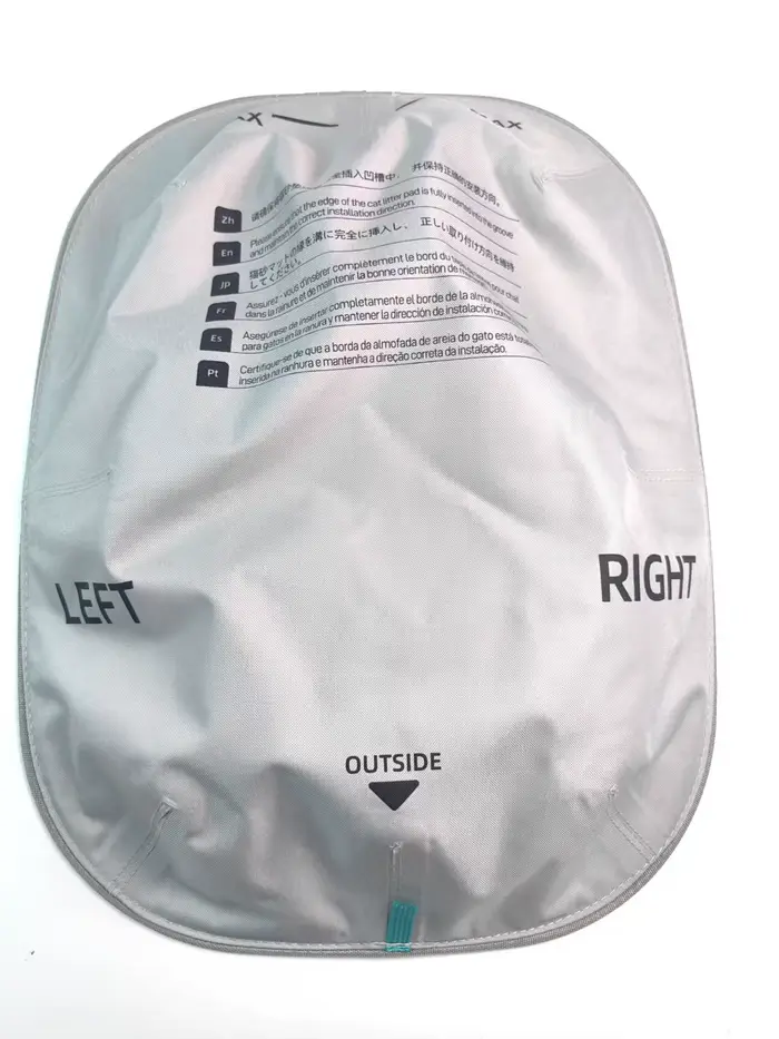 Accessoires de bac à litière pour chat intelligent, tampon étanche, bassin en tissu doux, tapis soup