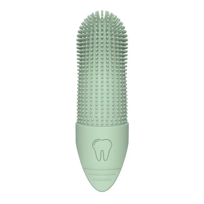 Brosse à dents en silicone de qualité alimentaire pour chiens et chats, 360 ° Books, soins dentaires
