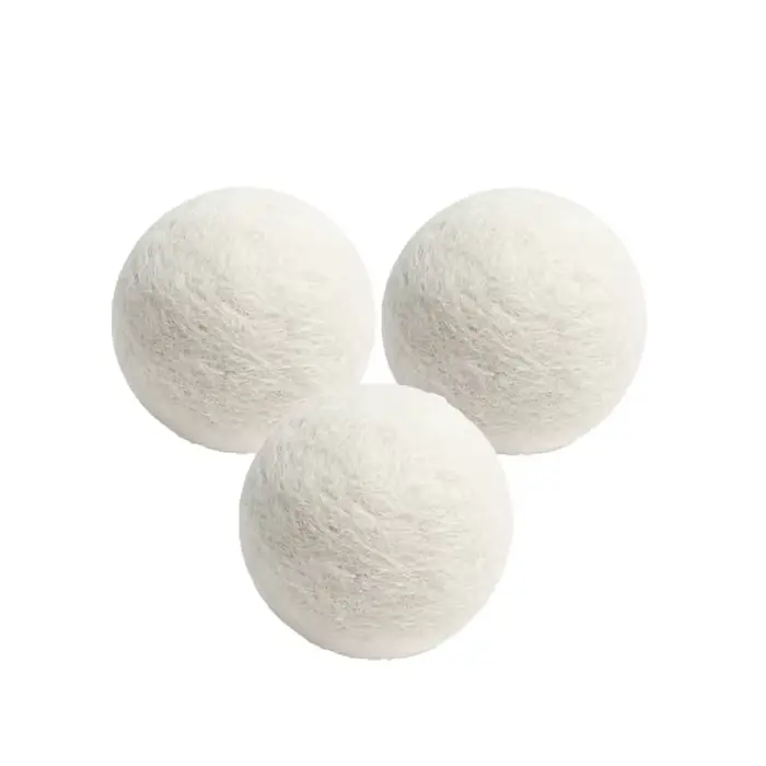 Lot de 3 jouets pour chat en laine, balles en feutre silencieuses, jouets d'exercice pour chaton, jo