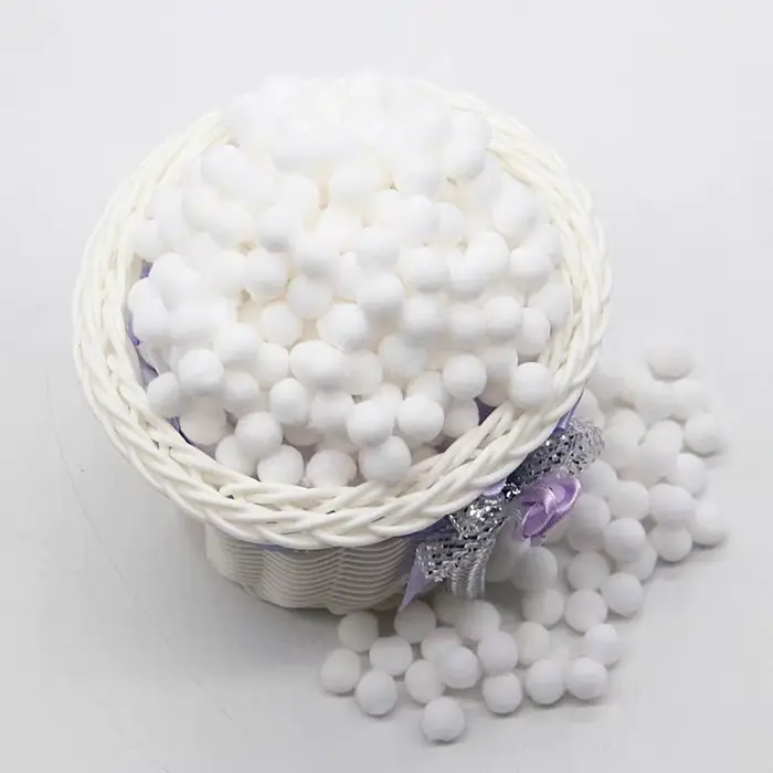 Pompons Blancs 8mm 10mm 15mm 20mm 30mm 40mm
