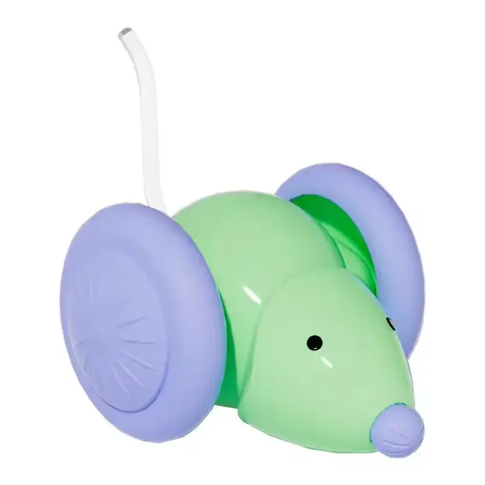 Jouet pour chat électrique interactif en forme de souris, à mouvement automatique, pour l'auto-entre