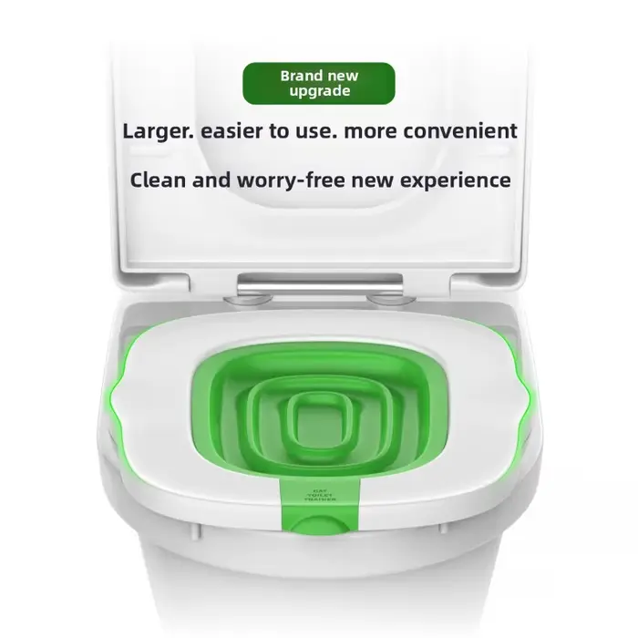 Kit d'entraînement de toilette réutilisable pour chat