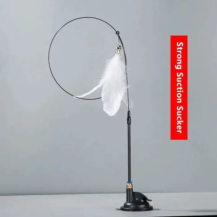 Jouet interactif pour chat, oiseau volant, Rechargeable, battement d'oiseau (pas de vol), peut ajout