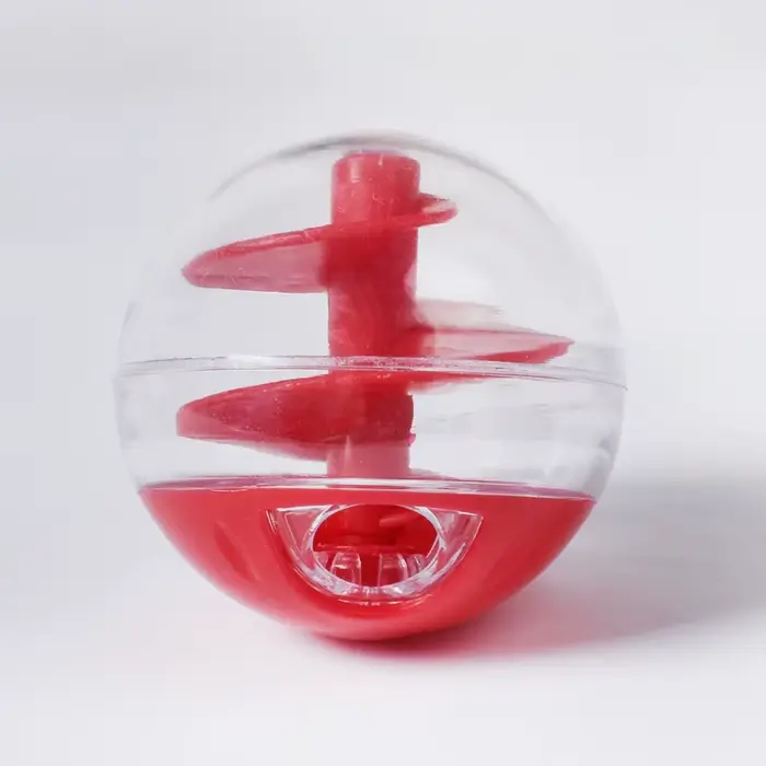 Jouet Distributeur de Friandises pour Chat, Distributeur Interactif de Nourriture pour Animaux, Joue